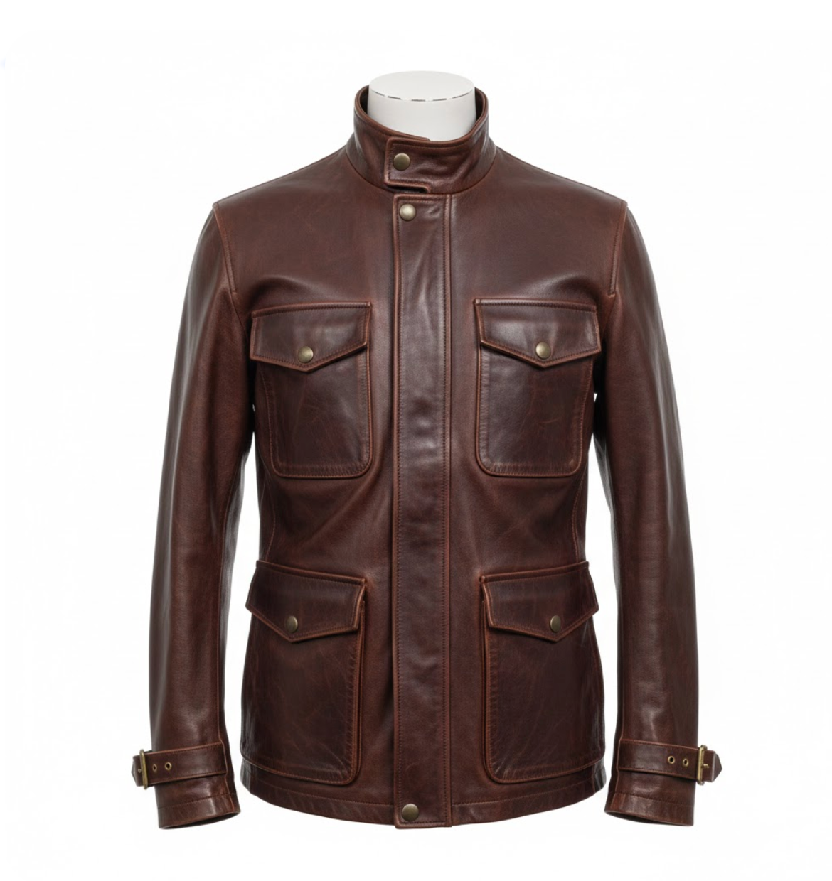 Veltor – Handcrafted Leather Field Jacket