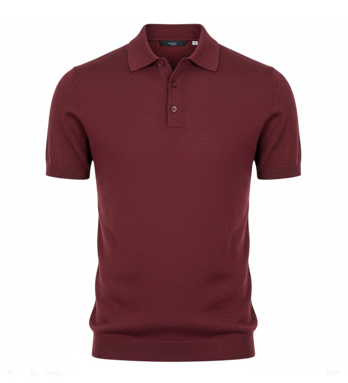 Arix – Textured Knit Short-Sleeve Shirt