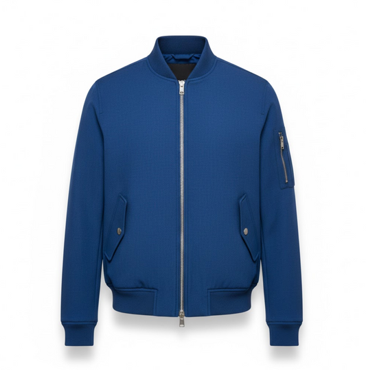 Bryne – Tech Wool Bomber Jacket