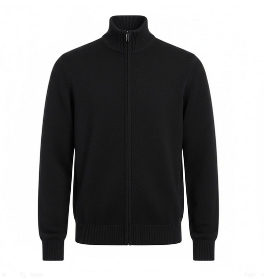 Orix – Compact Wool Zip Cardigan