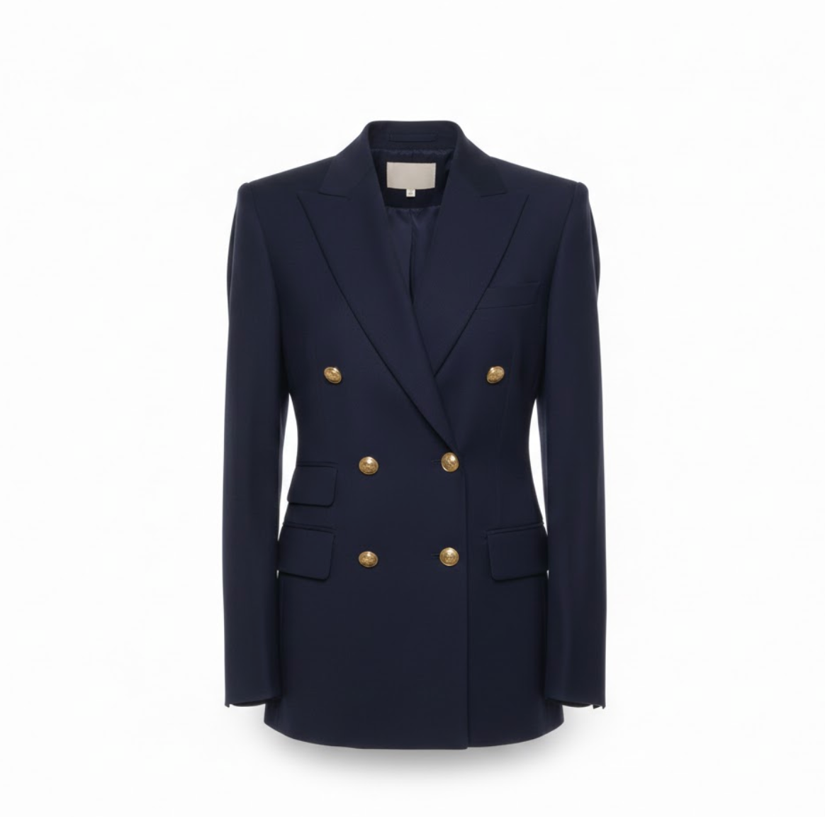 Solvane – Double-Breasted Structured Blazer