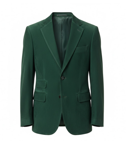 Sorvan – Hand-Finished Suede Tailored Blazer