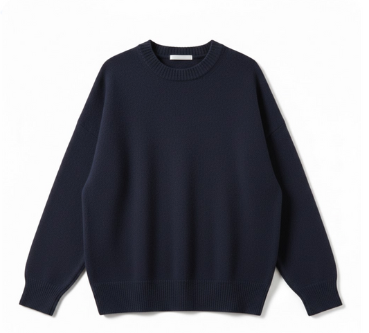 Virello - Relaxed Cashmere Crew Sweater